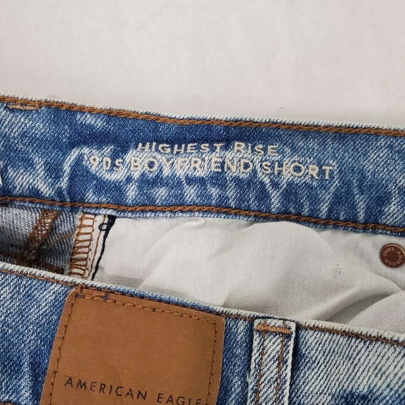NWT American Eagle Outfitters Highest Rise 90’s Boyfriend Short Stretch SZ 2/26W - Picture 12 of 14